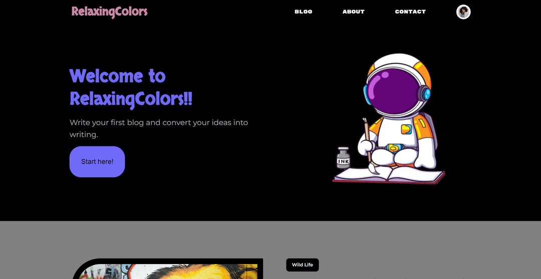 Responsive Blog - Frontend